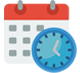 calendar clock